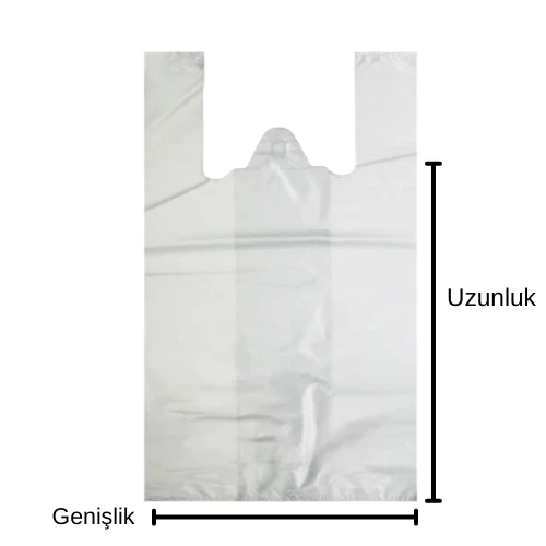 Hışır Atlet Poşet (Orta Boy) 1 Kg