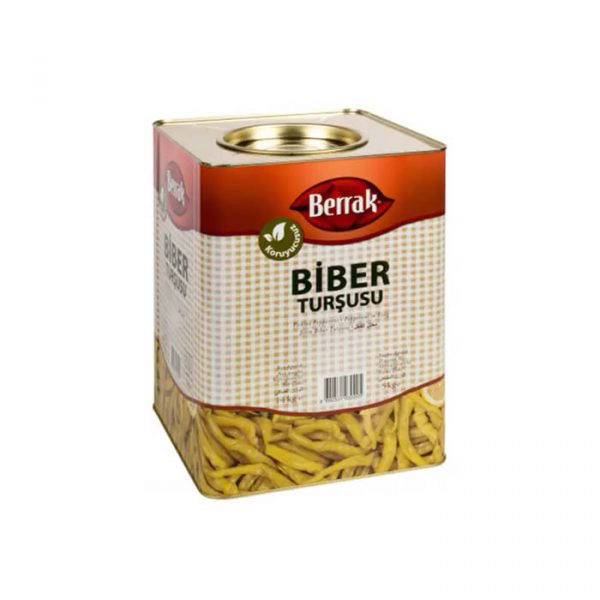 Berrak Yakan Acı Biber Turşusu (5lt Teneke)