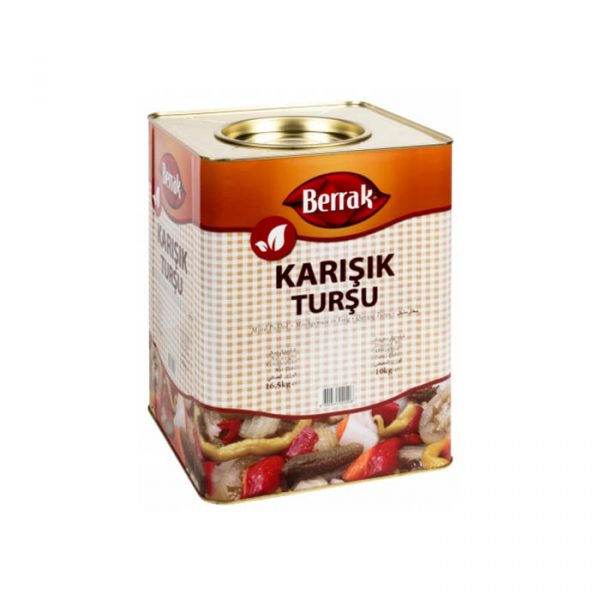 Berrak Karışık Turşu (10lt Teneke)