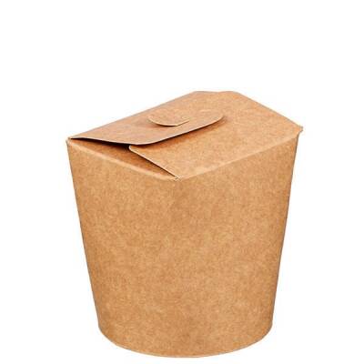 16 oz Kraft Karton Noodle Kutusu